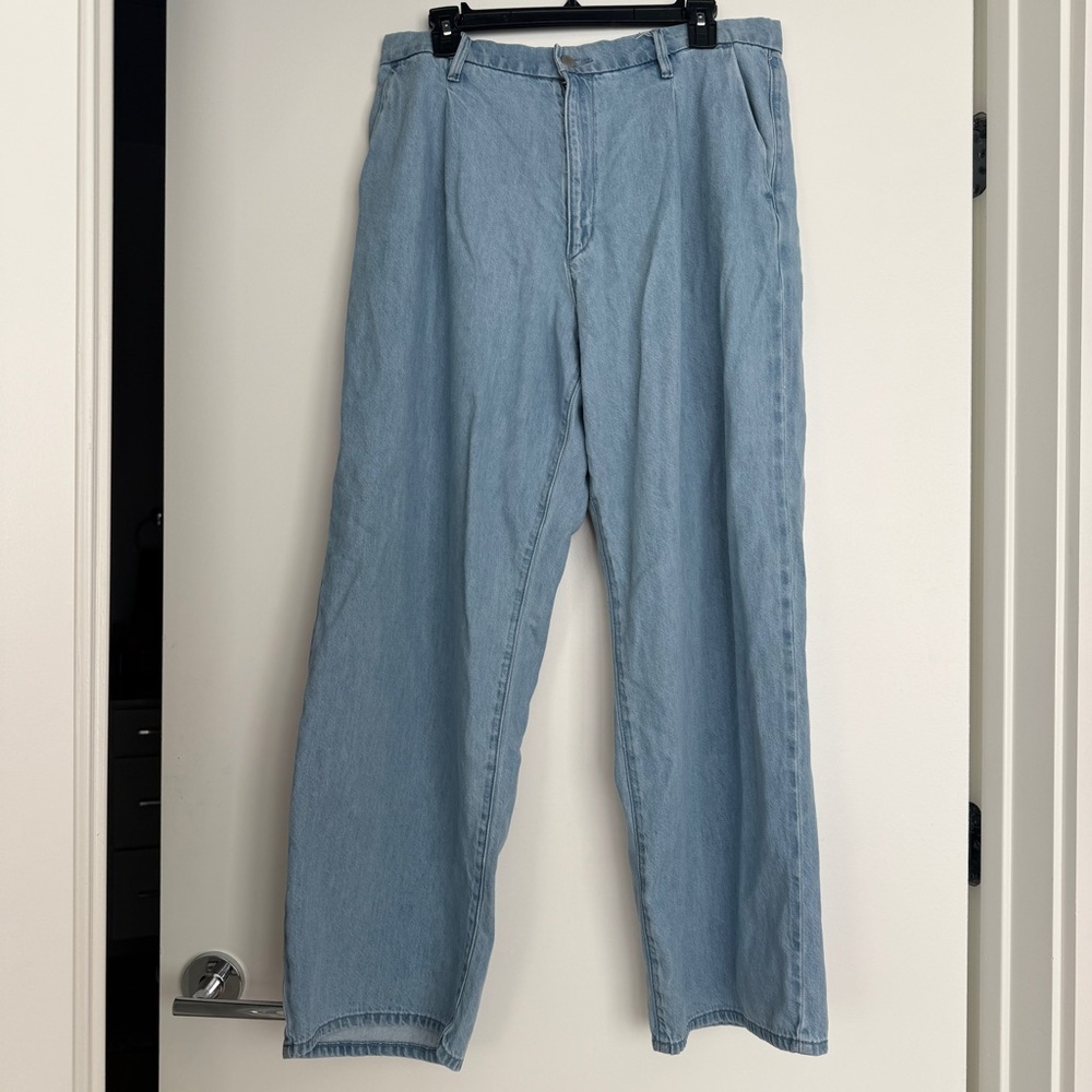 Uniqlo Light Blue Cotton Denim Jeans